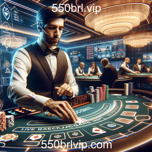 A Revolução dos Jogos: Dealer Ao Vivo no 550brl.vip